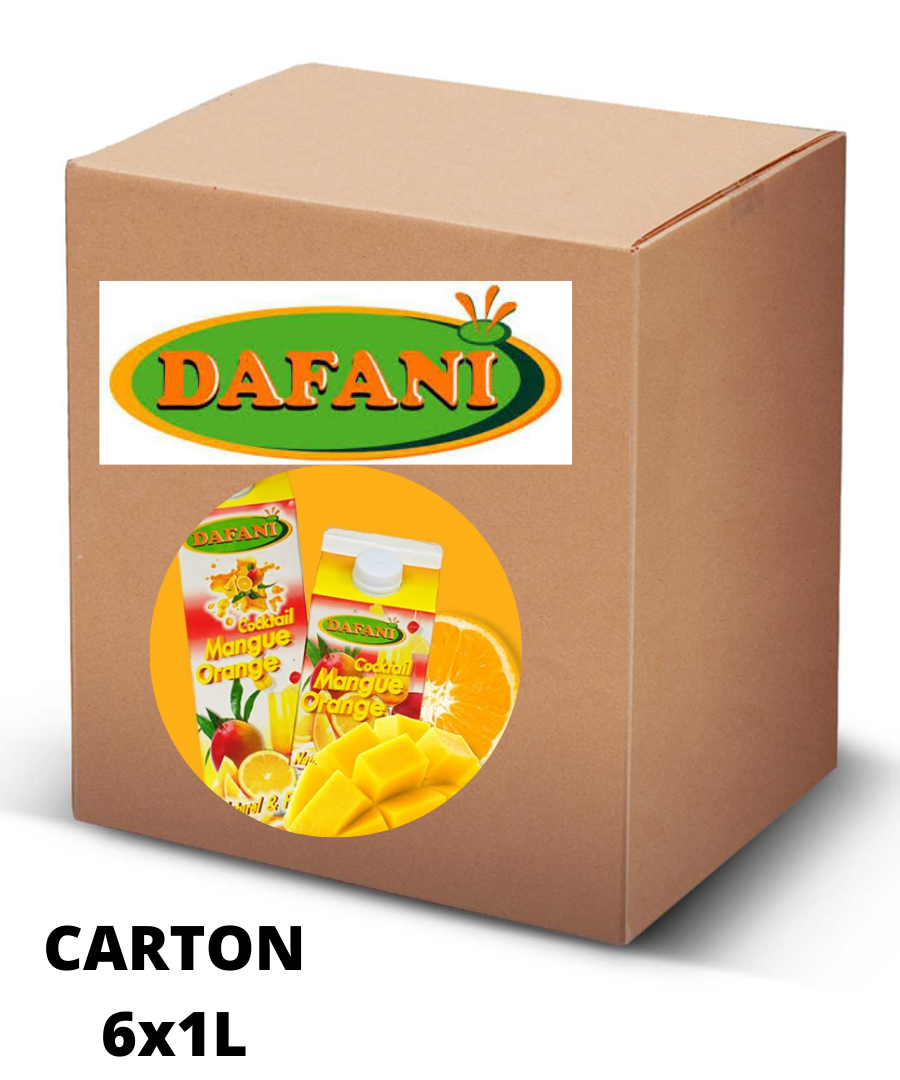 Jus DAFANI - Cocktail Mange & Orange (6x1L)